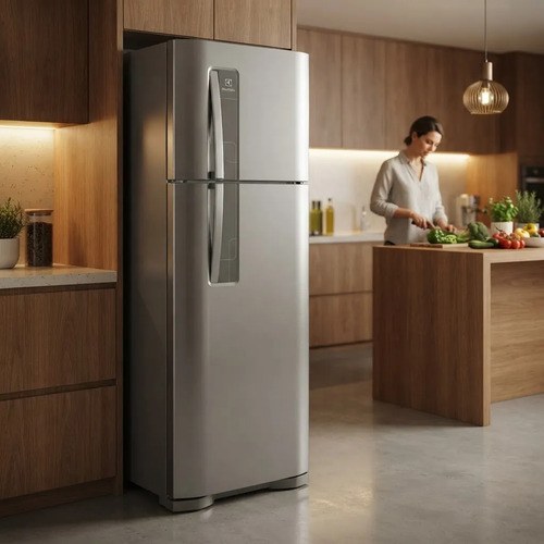Heladera Electrolux Heni3500p Inverter Plata - 5