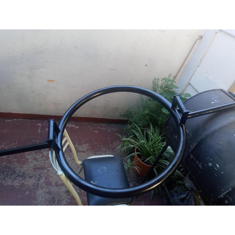 Barra trap redonda para peso muerto