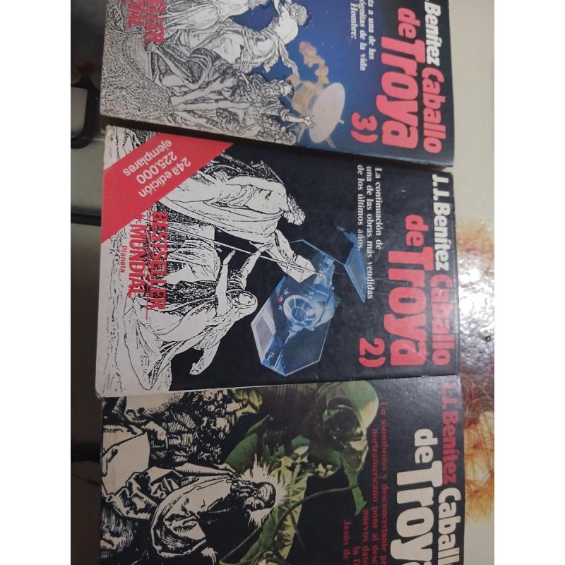Libro Caballo de Troya 1,2 y 3 de JJ Benitez
