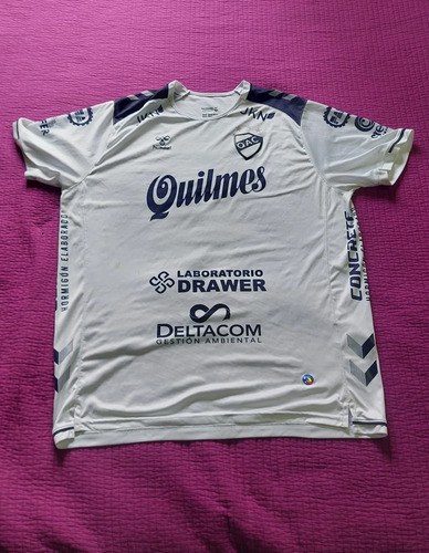 Camiseta Quilmes 2024 Orig, Hummel Consultar Stock Blanco 111