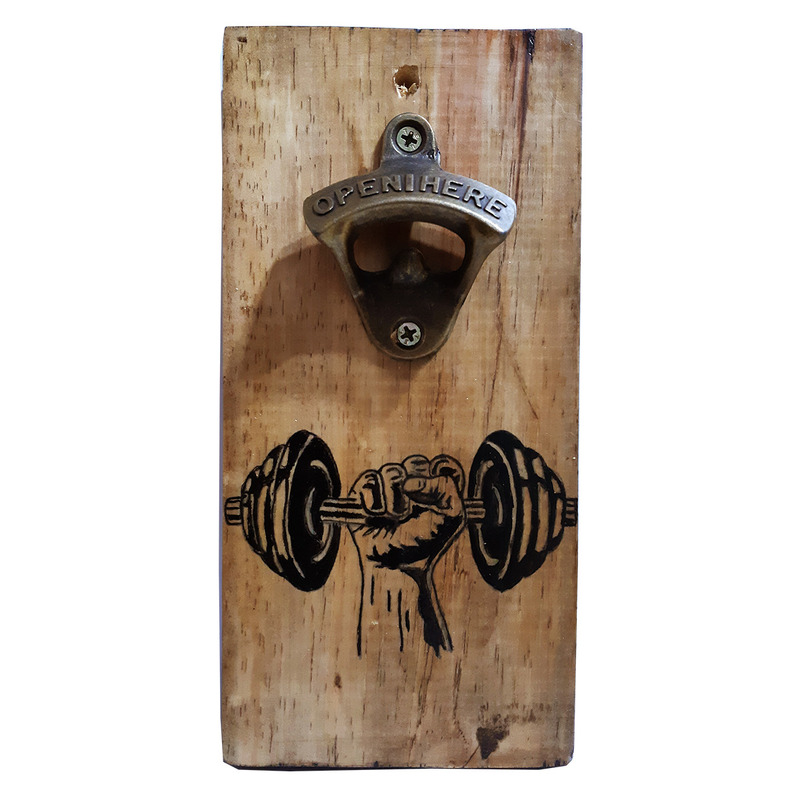 Destapador Abridor Pared Personalizado Artesanal