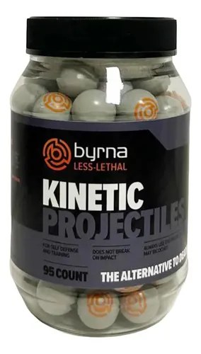 Proyectiles Byrna Kinetic Pote X 95u Lanzadora Disuasiva