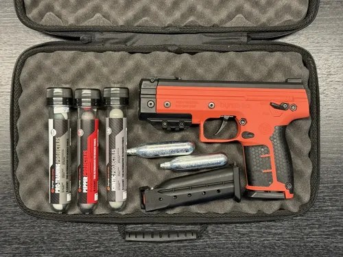 Kit Byrna Sd Xl Naranja Lanzadora No Letal Completo 17.272 Mm - 2