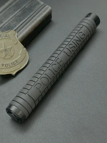 Baston Extensible Tonfa Cachiporra De Acero Uso Policial - 6