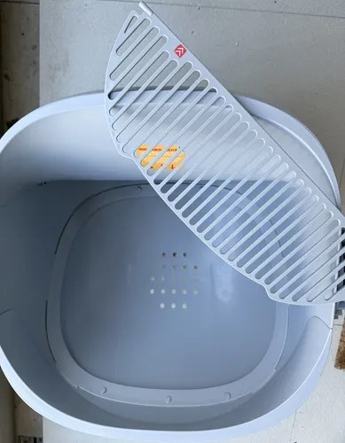 Litera Automatica Autolimpiante Abierta Beepaw Dun-e Blanco Blanco - 5