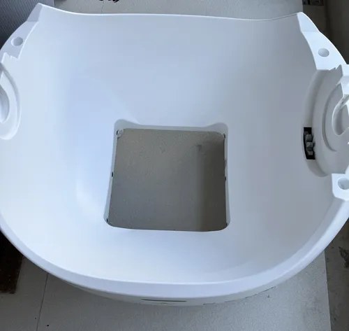 Litera Automatica Autolimpiante Abierta Beepaw Dun-e Blanco Blanco - 6