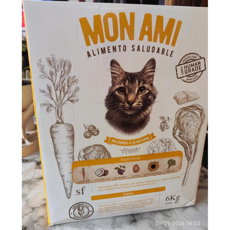 Monami caja con 4,8 kg de comida para gatos - 2