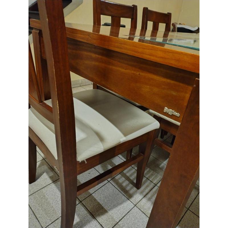 Juego comedor con 6 sillas - 3