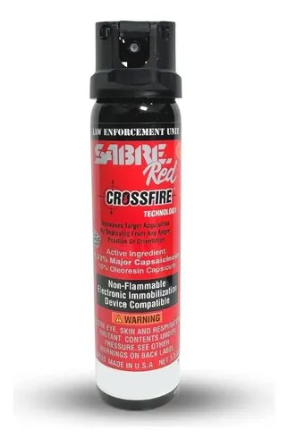 Gas Pimienta Sabre Red Crossfire Mk4 Policial Defensa