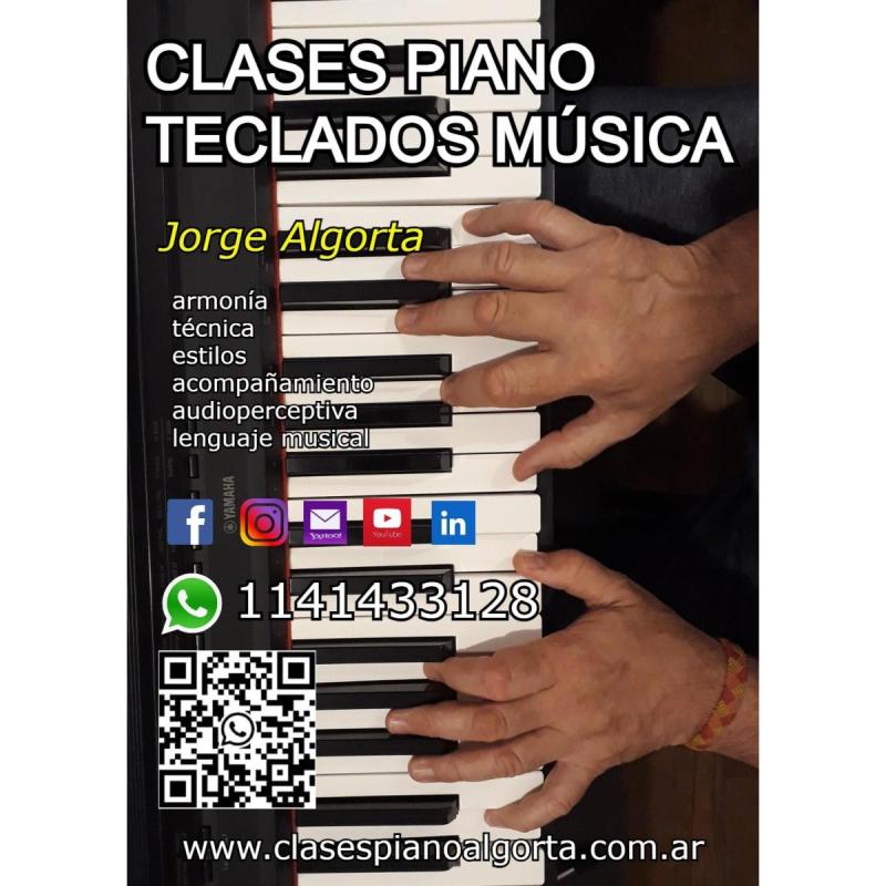 CLASES DE PIANO, TECLADOS, MÚSICA 🎹🎶📲