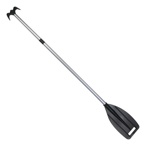 Pala Bichero Remo Extensible Aluminio Flotante Lancha Bote Negro
