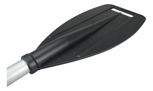 Pala Bichero Remo Extensible Aluminio Flotante Lancha Bote Negro - 3