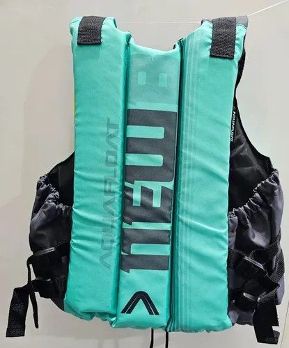 Chaleco Salvavidas Aquafloat New Bass Color Aquamarine Talle S - 5