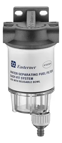 Filtro Separador De Agua Y Combustible Easterner 10 Micrones