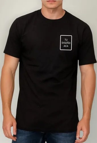Remera Personalizada Frente Y Espalda Premium Algodon 100% - 2
