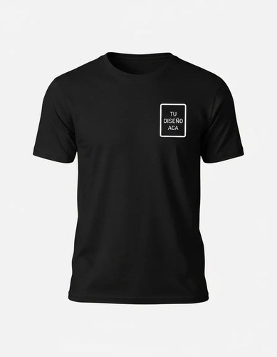 Remera Personalizada Frente Y Espalda Premium Algodon 100% - 3