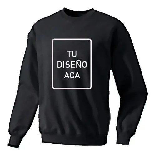 Buzo Cuello Redondo Personalizado Con Tu Imagen Premium R2 - 2