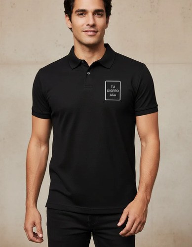Chomba Personalizada Con Tu Diseño Premium Pique En R1 + R2