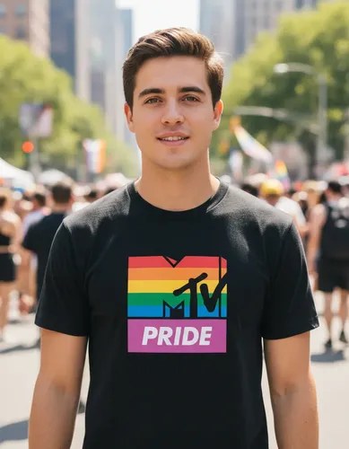 Remera Orgullo Lgbt Mtv Pride Algodon 100% Premium