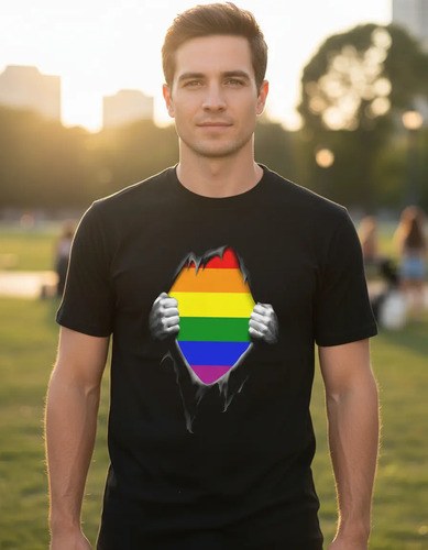 Remera Orgullo Lgbt Pecho Pride Algodon 100% Premium - 2