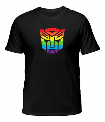 Remera Orgullo Lgbt Optimus Pride Algodon 100% Premium - 3