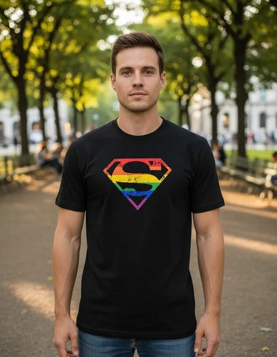 Remera Orgullo Lgbt Super Pride Algodon 100% Premium