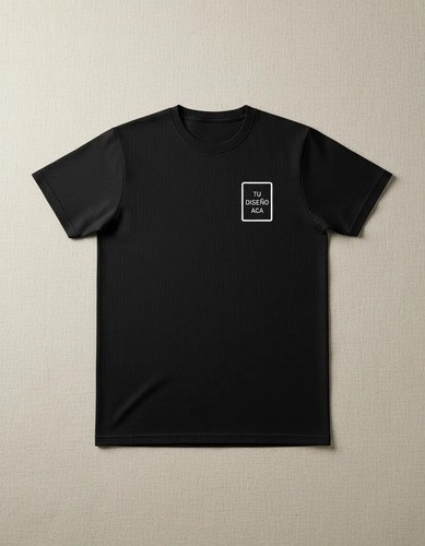 Remera Personalizada Frente Y Espalda Premium Algodon 100% - 5