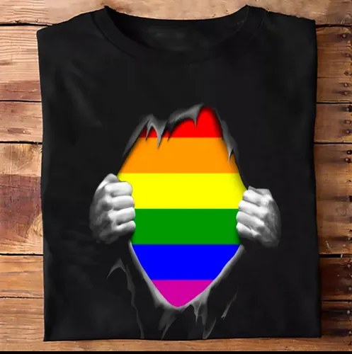 Remera Orgullo Lgbt Pecho Pride Algodon 100% Premium - 4