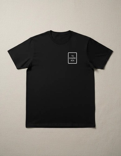 Remera Personalizada Frente Y Espalda Premium Algodon 100%. - 8