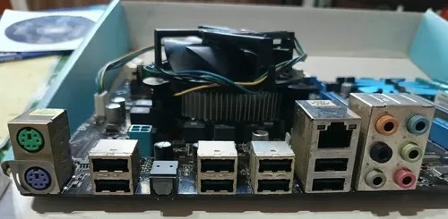 Motherboard Asus P7p55 Lx + Intel I5-650 + 4gb Ram Ddr3 Azul Acero - 8