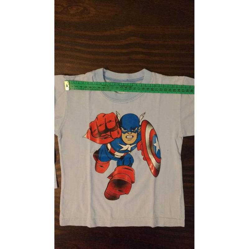 Remeras manga larga superheroe para niño (lote x 2) - 5