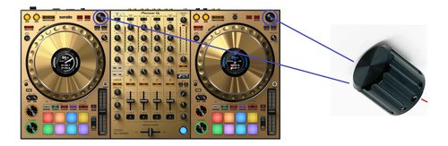 Pioneer Ddj-1000srt-n Perilla Knob Load Inst Doubles Browse El De La Imagen - 2