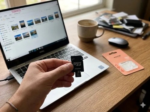 Memoria Micro Sd + Adaptador 128 Gb - 3