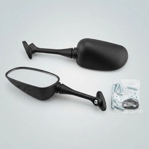 Espejos Retrovisores Moto Pista - Giratorios Plegables