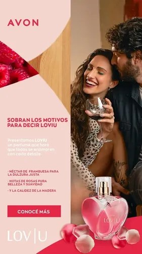 Perfume De Mujer Lov | U Eau De Parfum 50 Ml - Avon - 3