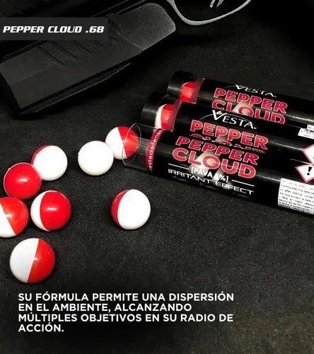 Postas De Pimienta Vesta Defense Cal.68 Defensa Personal - 6