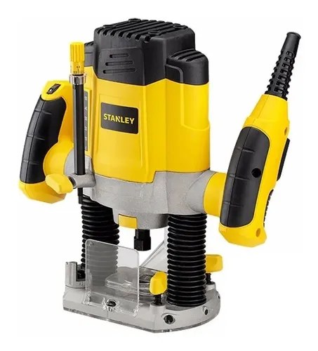 Fresadora Stanley Srr1200 1200w Herramienta Con 6 Fresas Y Pinzas