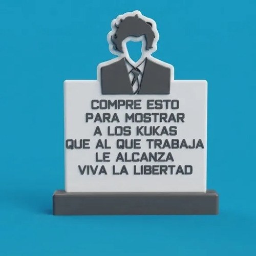 Decoracion Antikuka Milei Viva La Libertad