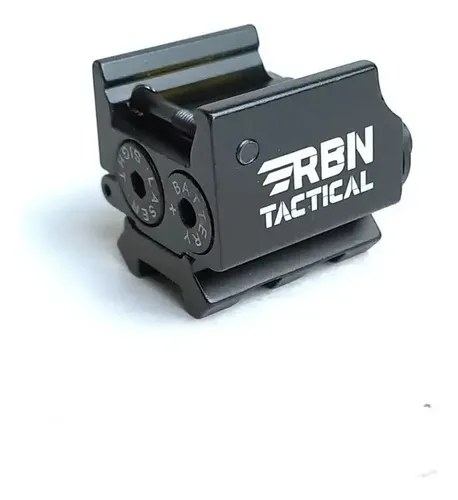 Mira Laser Tactica Punto Rojo Riel Picatinny Rifle Pistola