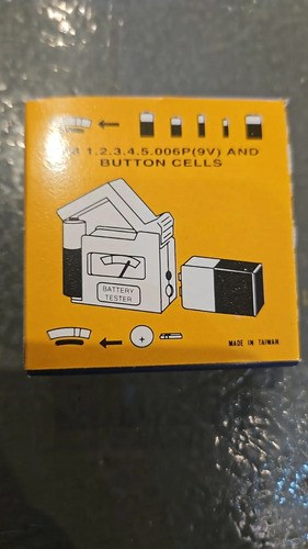 Probador Tester De Pilas Y Baterias Aa Aaa 9v 1.5v - 4