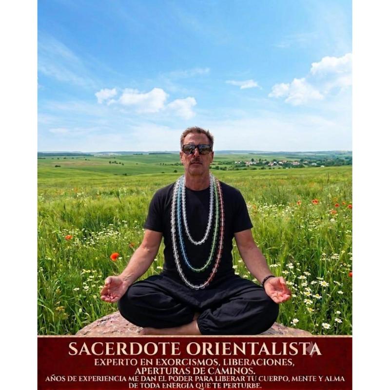 Sacerdote de Oriente...limpio tu cuerpo, mente y alma..