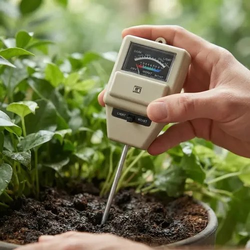 Medidor De Luz Y Humedad Para Plantas Ideal Jardin Suelos - 3