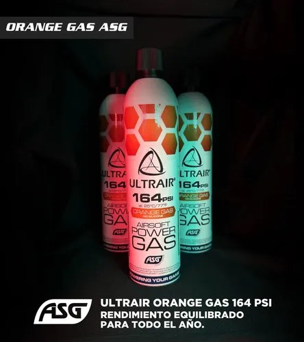 Orange Gas Airsoft Asg Ultrair Power 570ml 164psi - 5