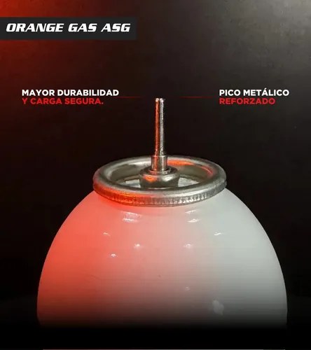 Orange Gas Airsoft Asg Ultrair Power 570ml 164psi - 7