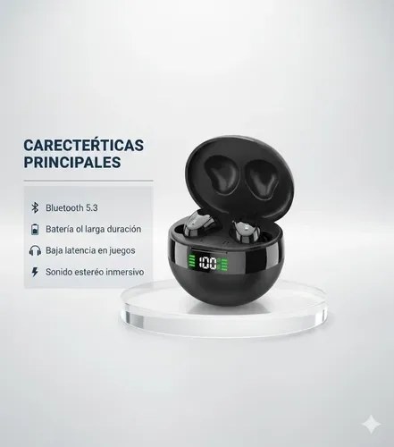 Auriculares Inalámbricos Dx-27 Negro - 2
