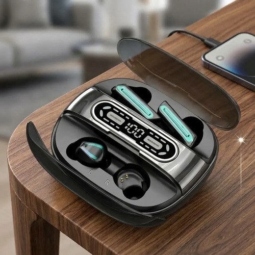 Auriculares Bluetooth M56 - 4 Auriculares En 1 Negro - 6
