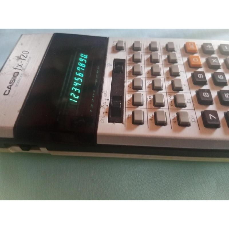 Calculadora Casio Cientifica Años 70 - 2