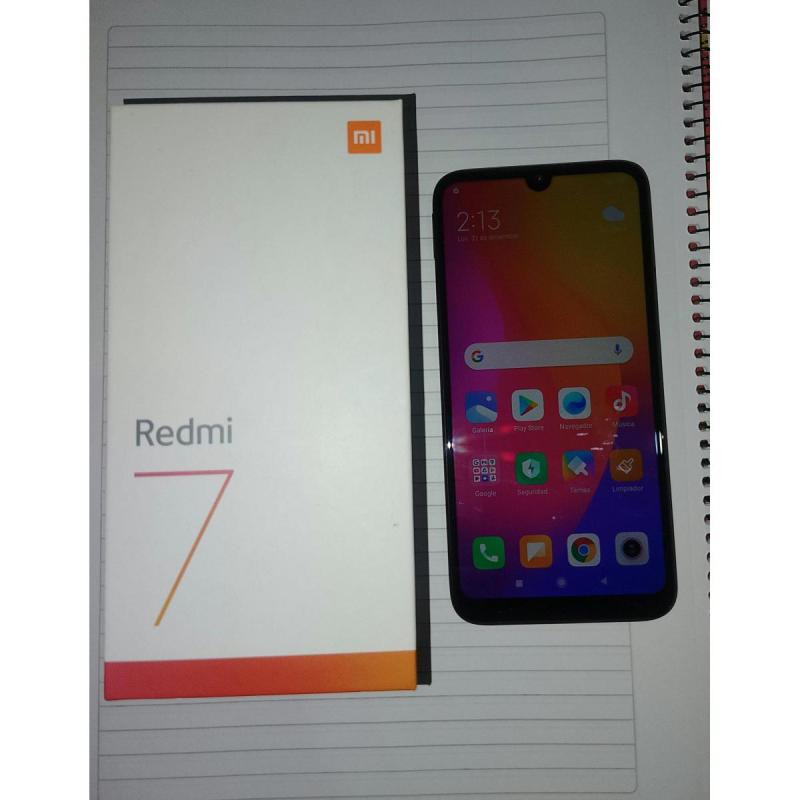 Xiaomi Redmi 7 Completo en Caja y Funda Nueva