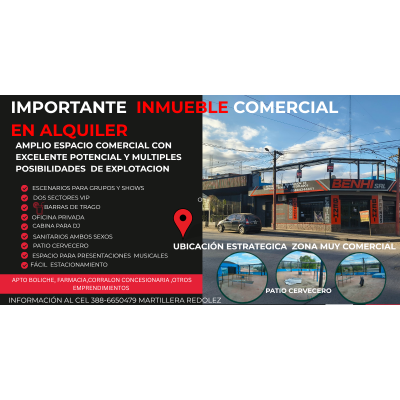 Local comercial en alquiler