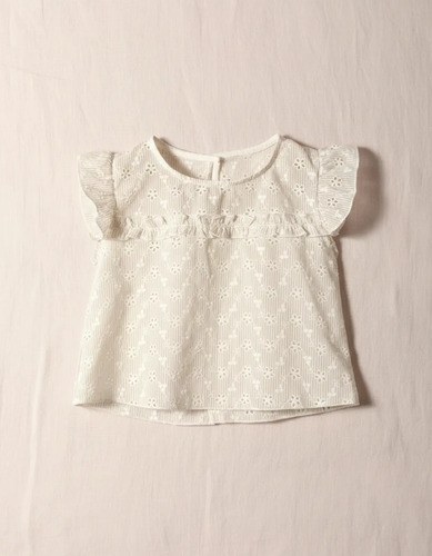 Blusitas De Fibrana Y Broderie Super Delicada Para Bebas - 10